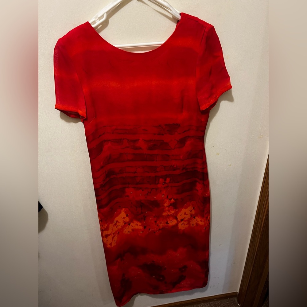 Donna Ricco‎ sz 10 Petite full length dress